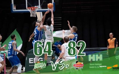 Baskets unterliegen Jena nach starker erster Halbzeit am Ende deutlich mit 64-82