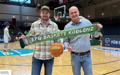 Wir lieben Spannung: Jakob Dunkel Elektroanlagen wird Team-Partner der Baskets
